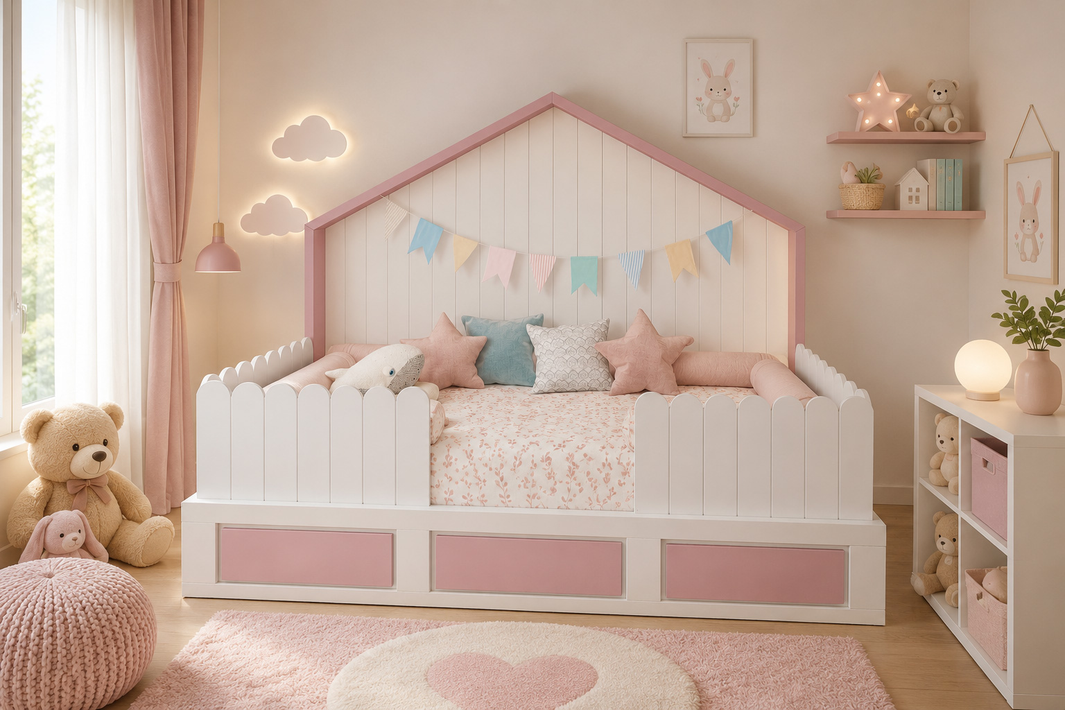 Cama Antonella con cajones