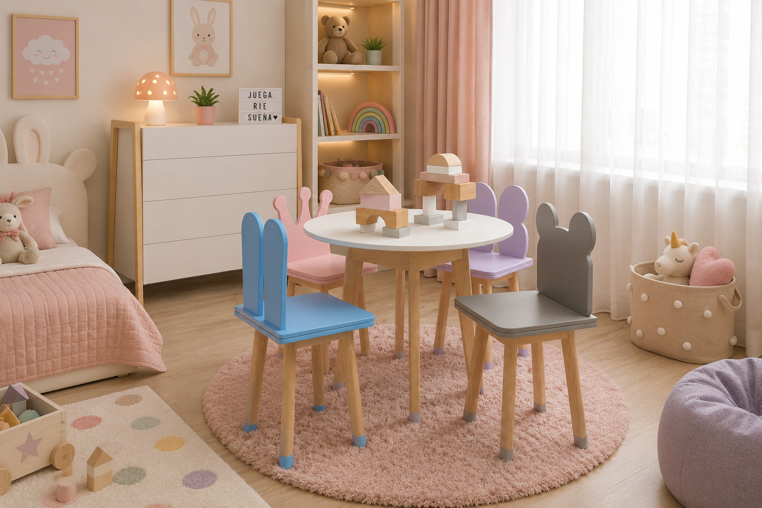 Mesas y Sillas Infantiles